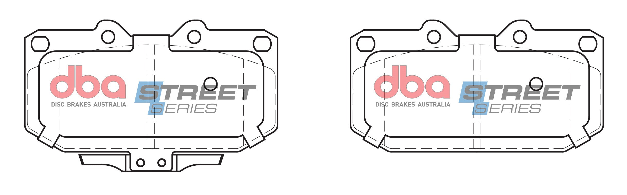 DB1170SS - DBA Street Series Brake Pads; Front