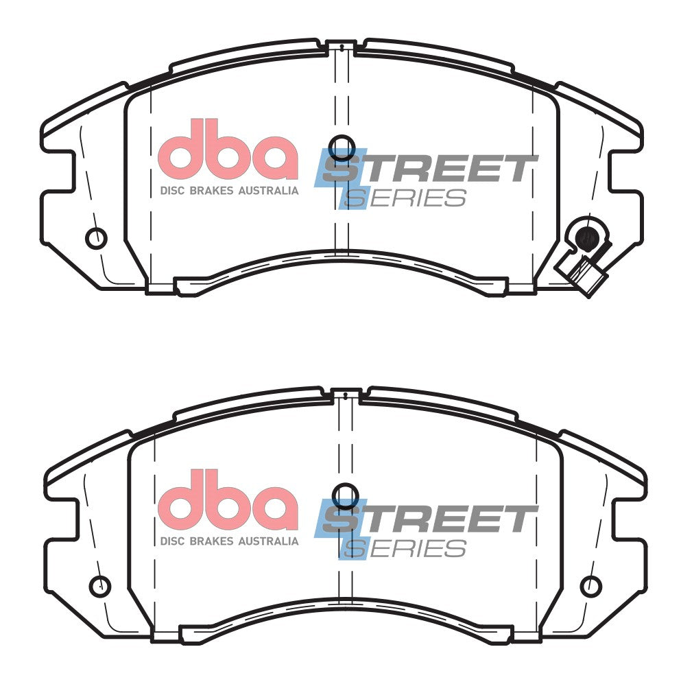 DB1185SS - DBA Street Series Brake Pads; Front