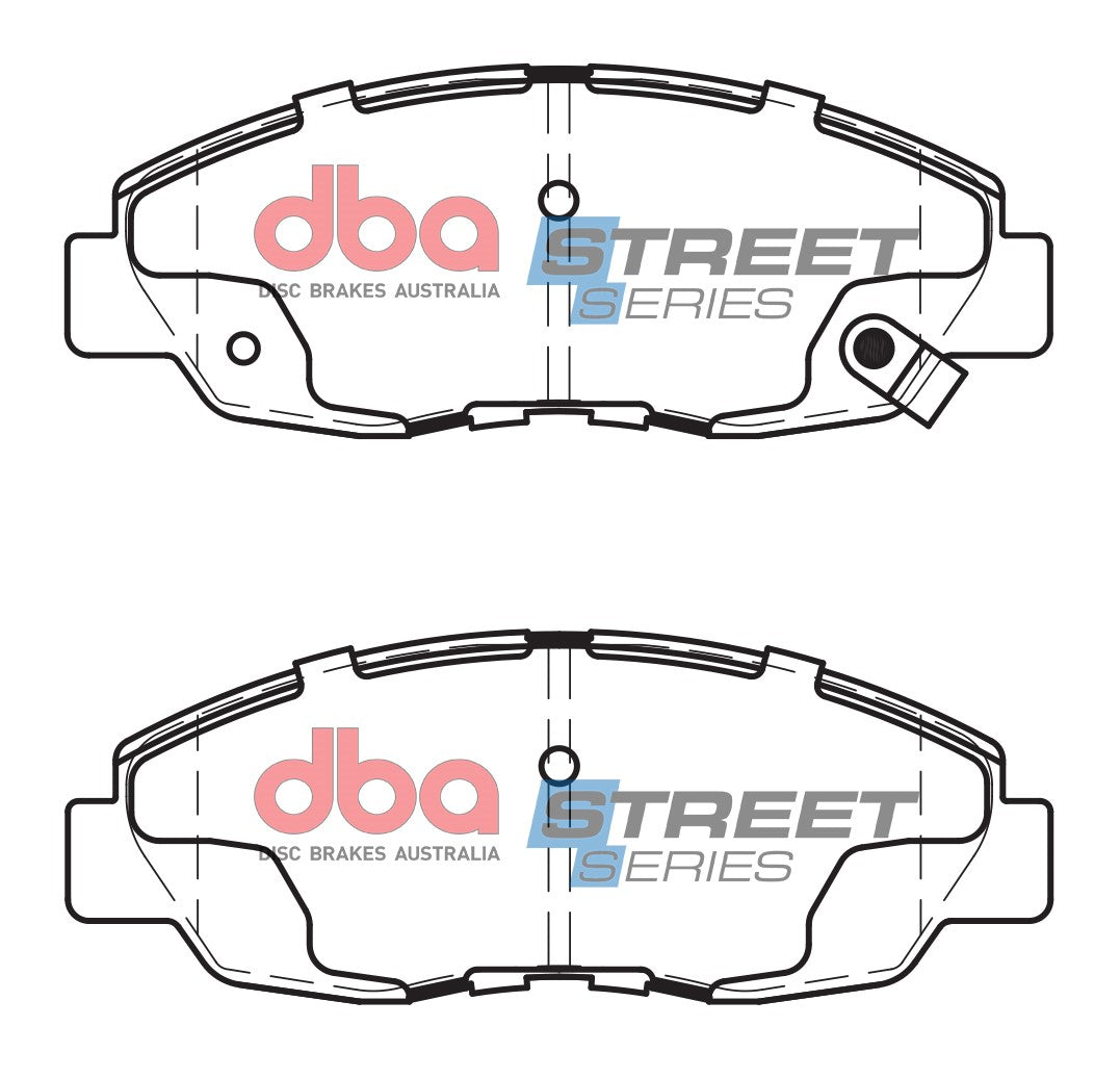 DB1191SS - DBA Street Series Brake Pads; Front