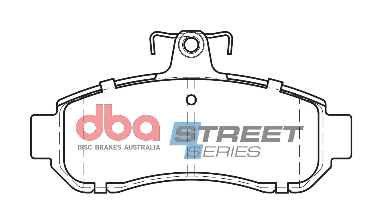 DB1203SS - DBA Street Series Brake Pads; Front