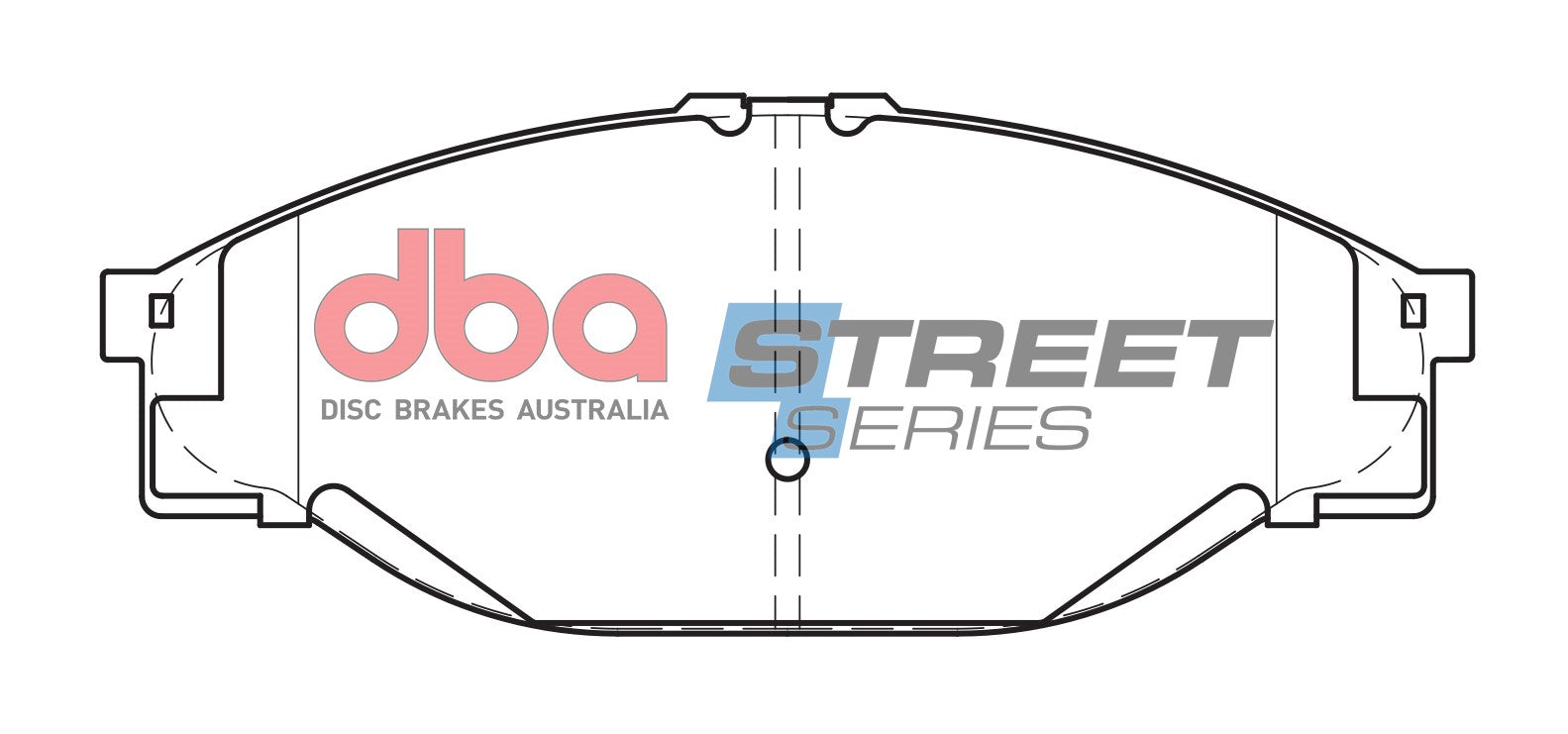 DB1205SS - DBA Street Series Brake Pads; Front
