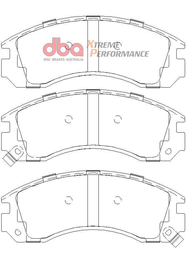 DB1223XP - DBA Xtreme Performance Brake Pads; Front