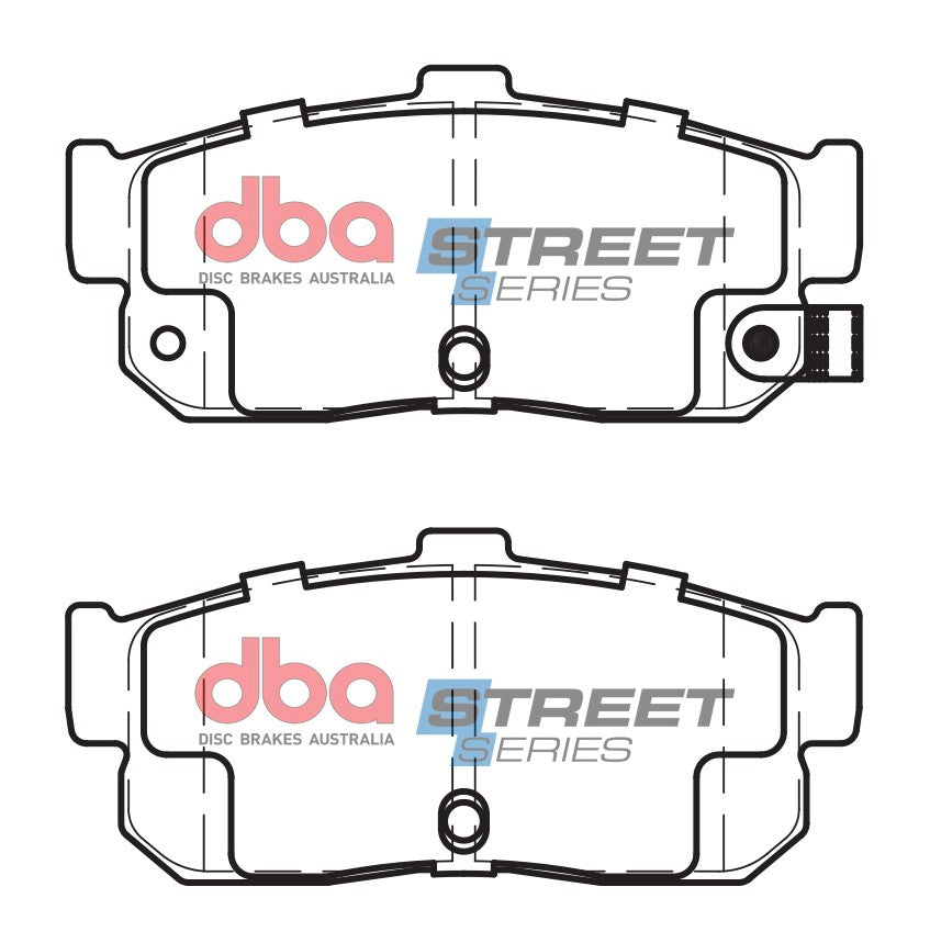 DB1247SS - DBA Street Series Brake Pads; Rear