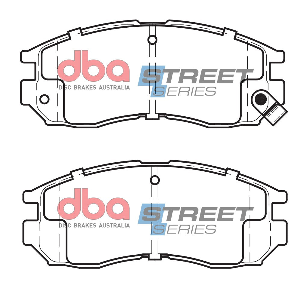 DB1249SS - DBA Street Series Brake Pads; Front