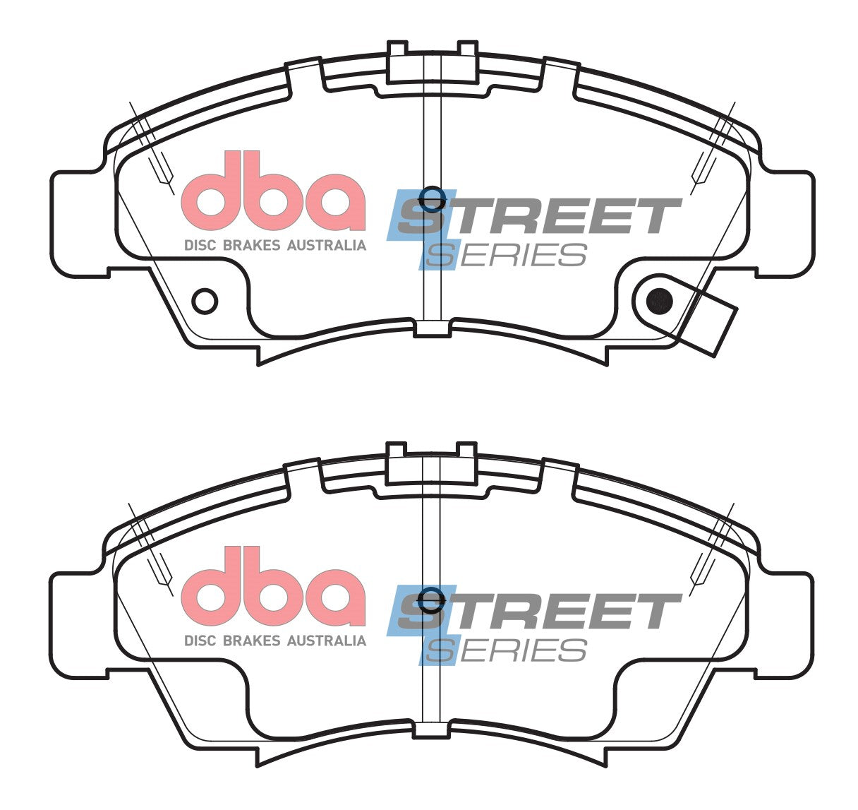DB1262SS - DBA Street Series Brake Pads; Front