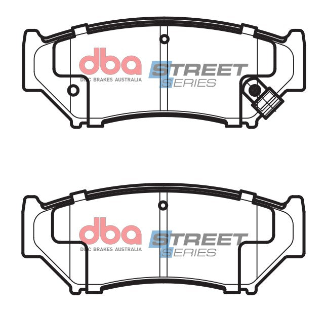 DB1266SS - DBA Street Series Brake Pads; Front