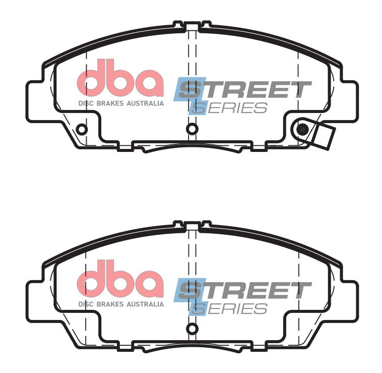 DB1268SS - DBA Street Series Brake Pads; Front