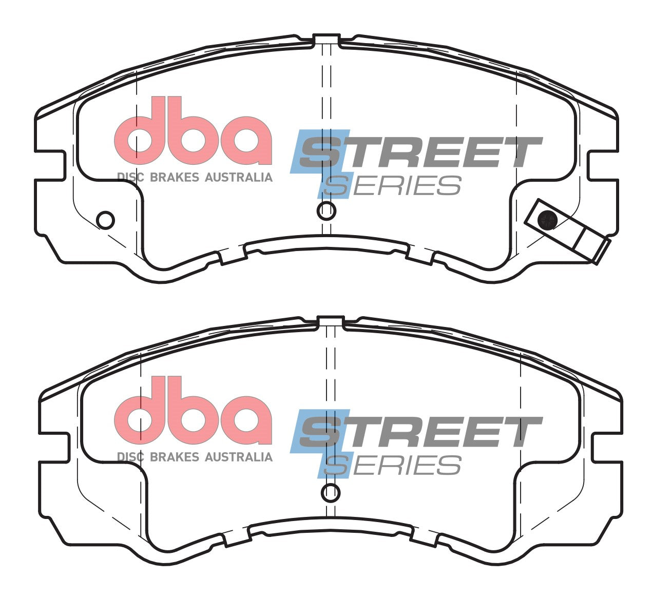 DB1270SS - DBA Street Series Brake Pads; Front