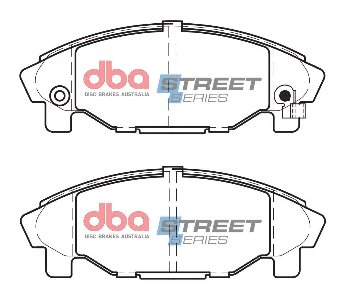 DB1271SS - DBA Street Series Brake Pads; Front