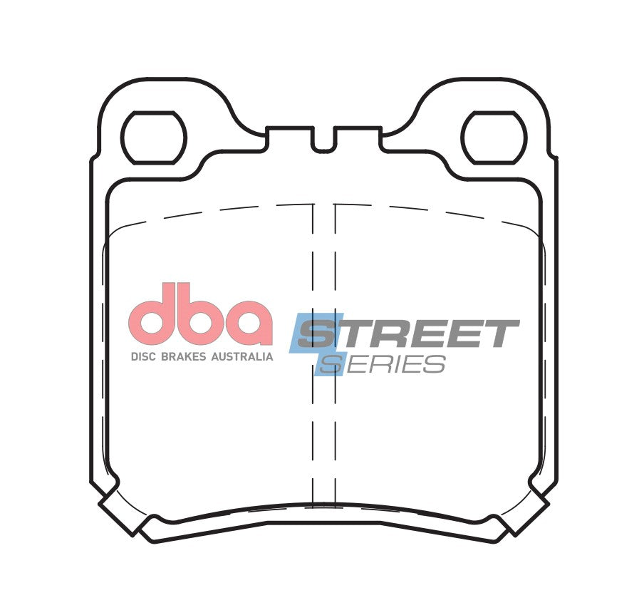 DB1273SS - DBA Street Series Brake Pads; Rear