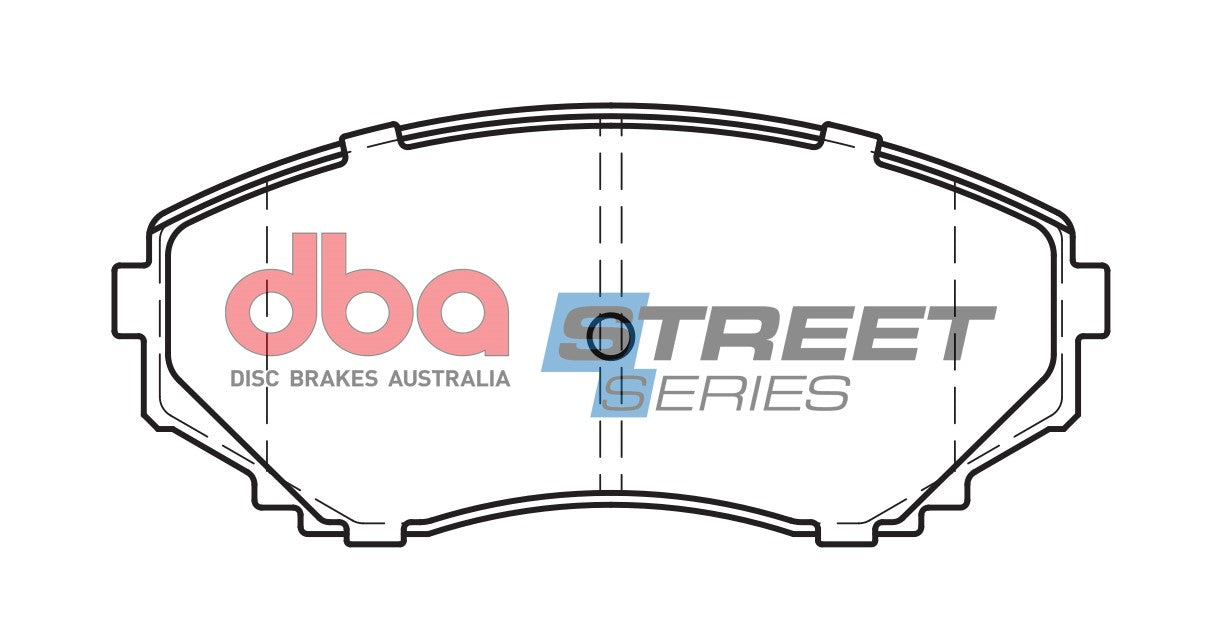 DB1274SS - DBA Street Series Brake Pads; Front