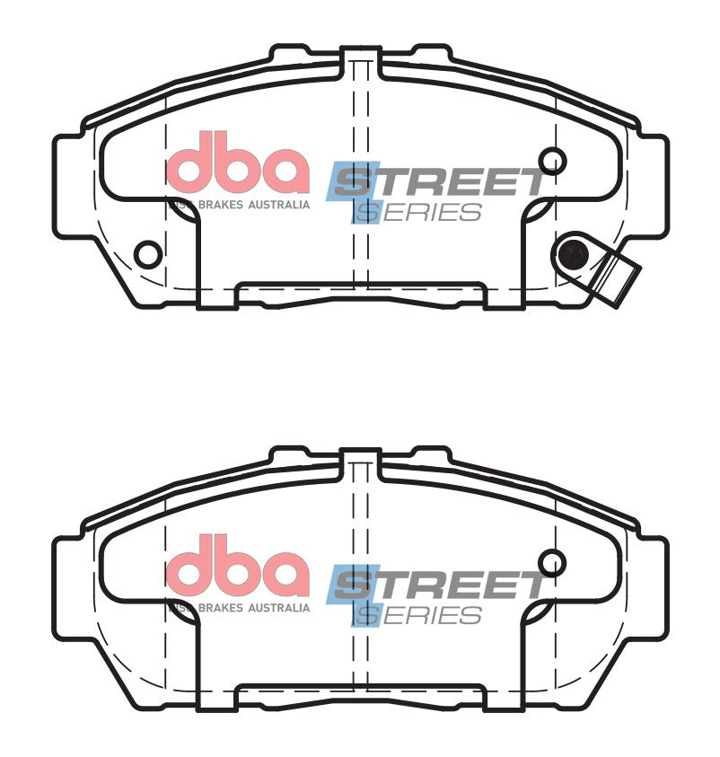 DB1292SS - DBA Street Series Brake Pads; Front