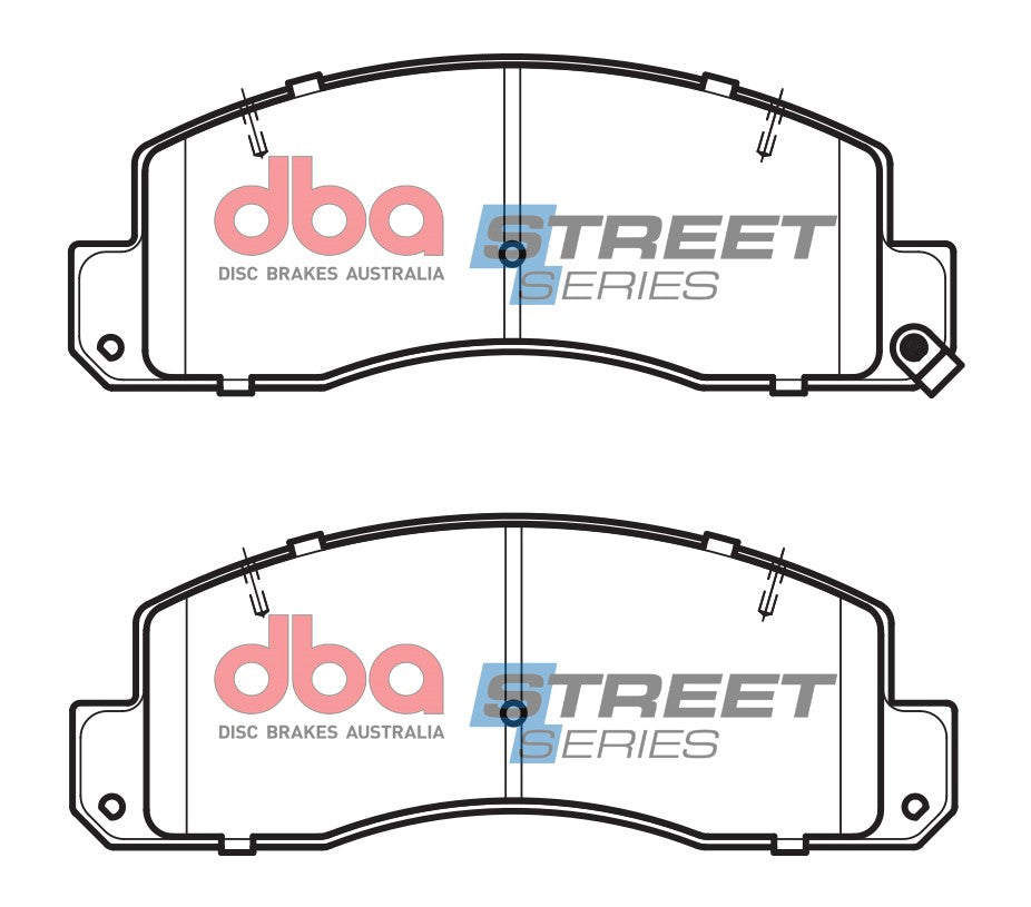DB1293SS - DBA Street Series Brake Pads; Front