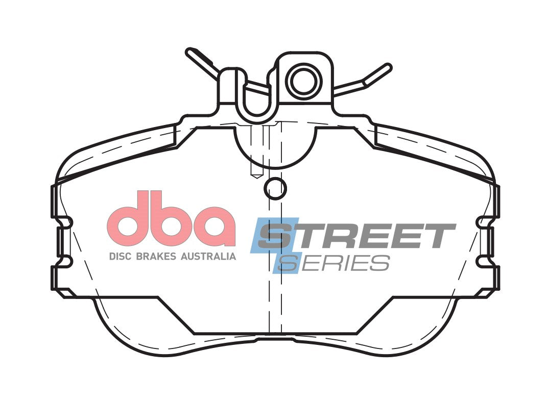DB1295SS - DBA Street Series Brake Pads; Front
