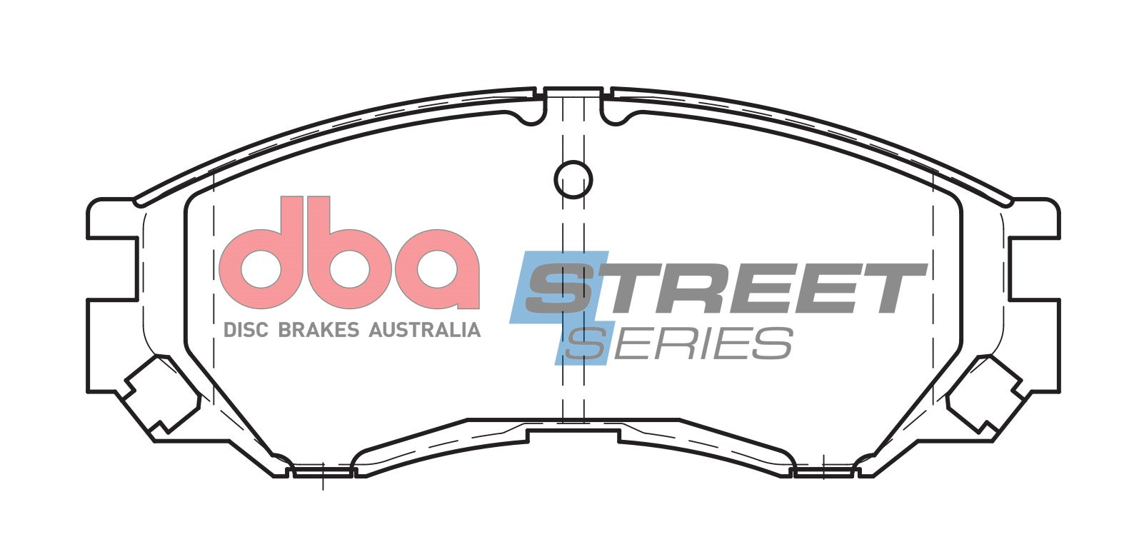 DB1297SS - DBA Street Series Brake Pads; Front
