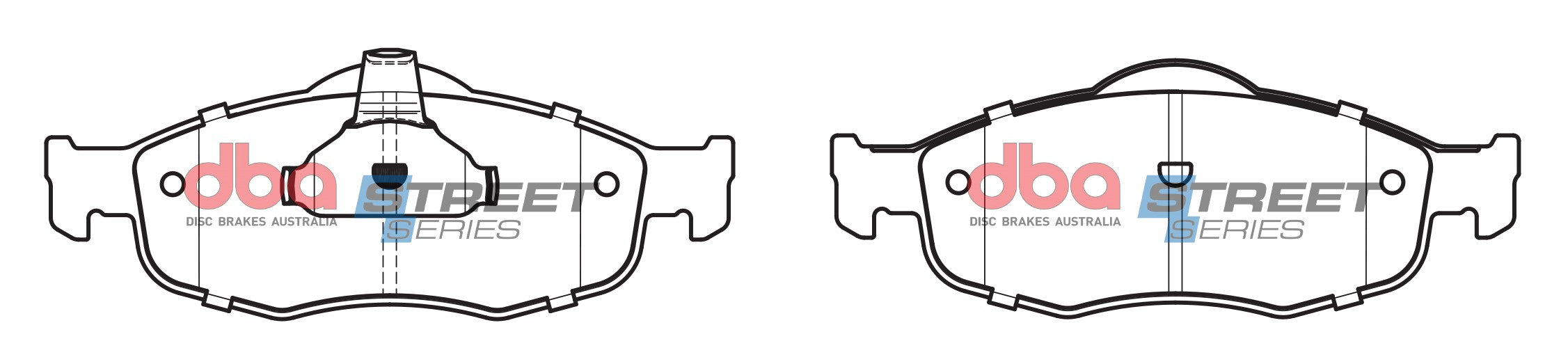DB1299SS - DBA Street Series Brake Pads; Front