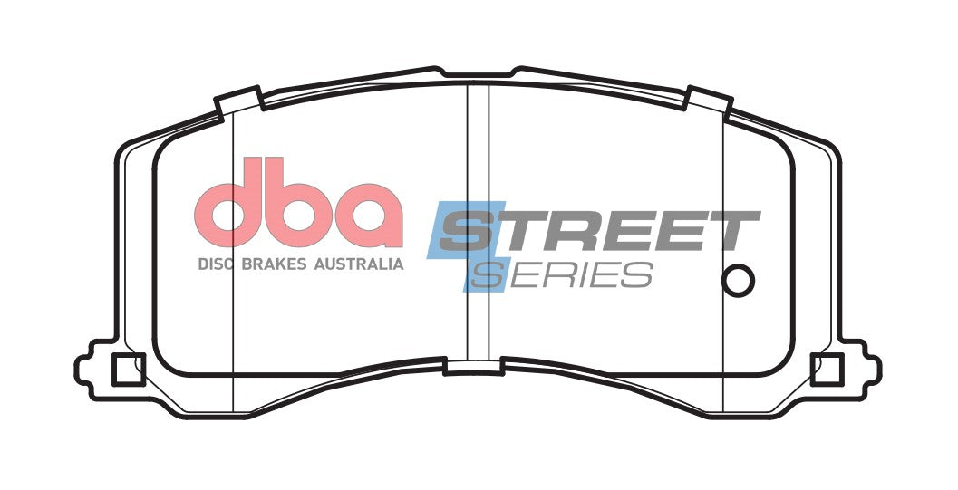 DB1304SS - DBA Street Series Brake Pads; Front