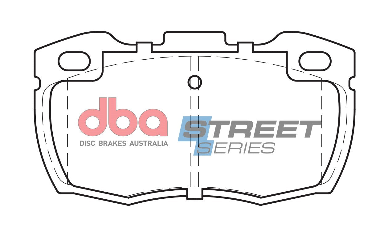 DB1305SS - DBA Street Series Brake Pads; Front