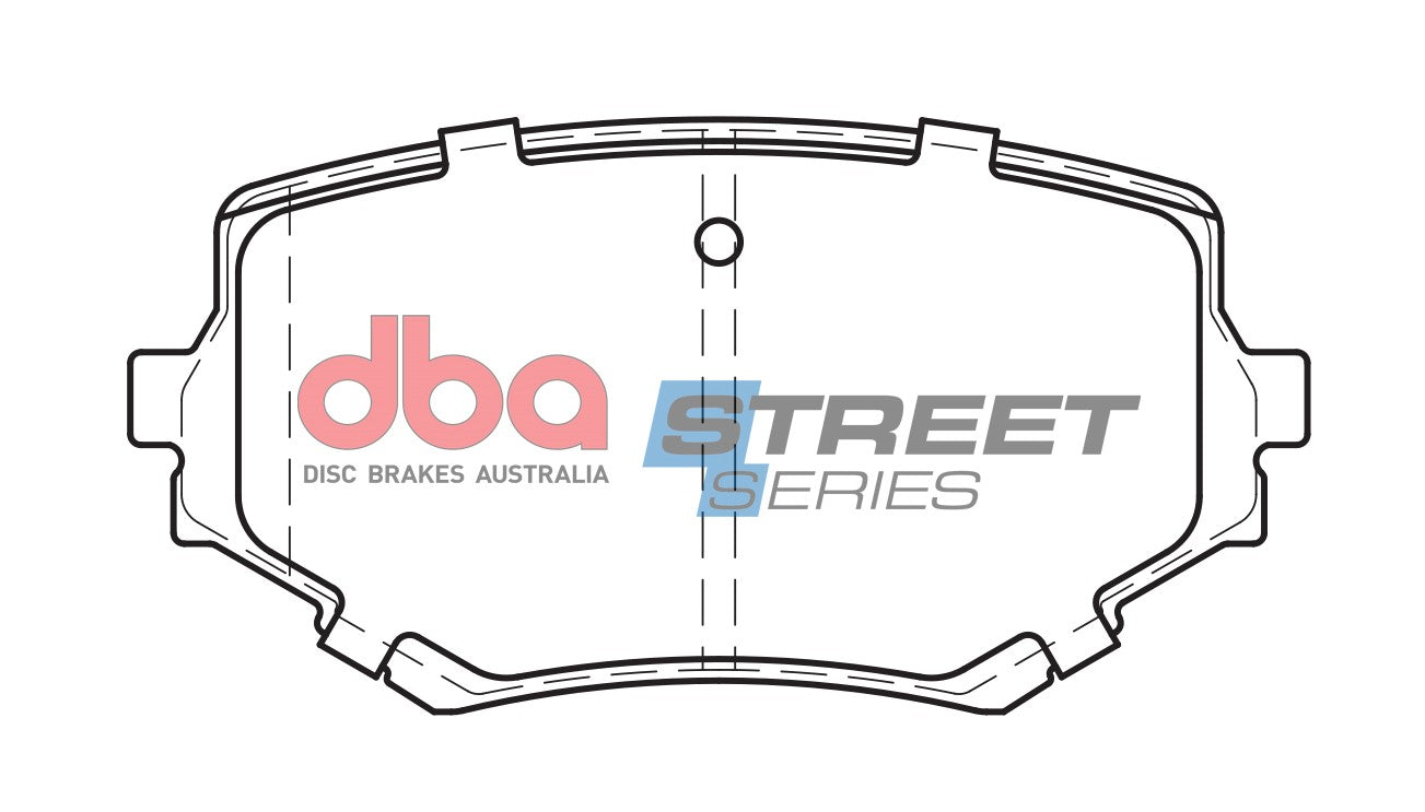 DB1312SS - DBA Street Series Brake Pads; Front
