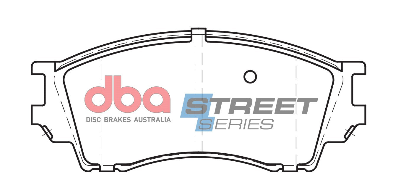 DB1326SS - DBA Street Series Brake Pads; Front