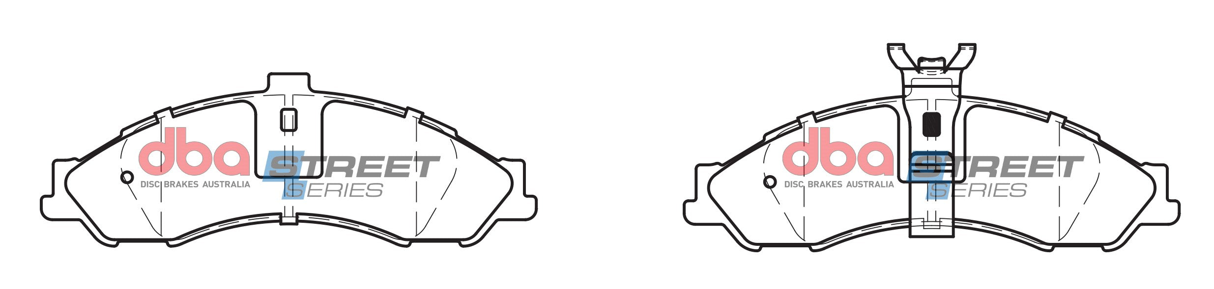 DB1331SS - DBA Street Series Brake Pads; Front