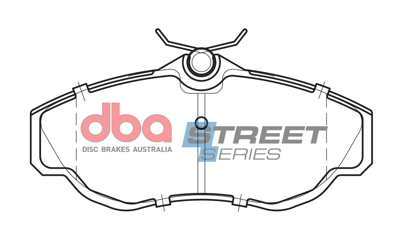 DB1336SS - DBA Street Series Brake Pads; Front