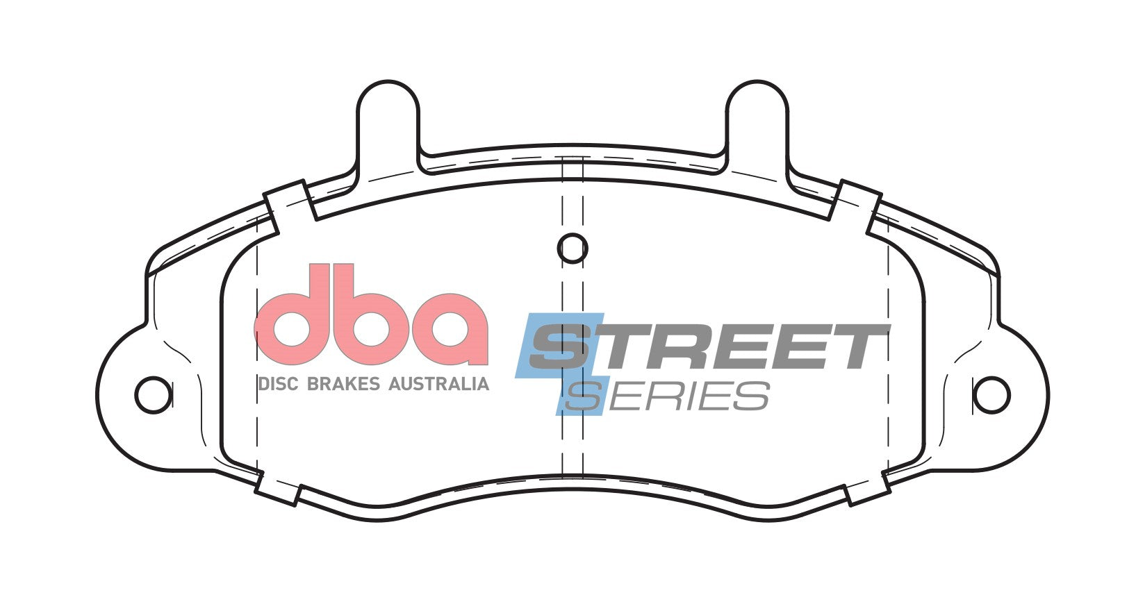 DB1340SS - DBA Street Series Brake Pads; Front