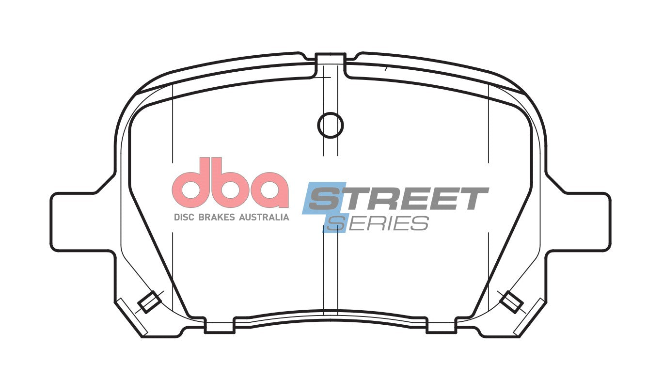 DB1345SS - DBA Street Series Brake Pads; Front