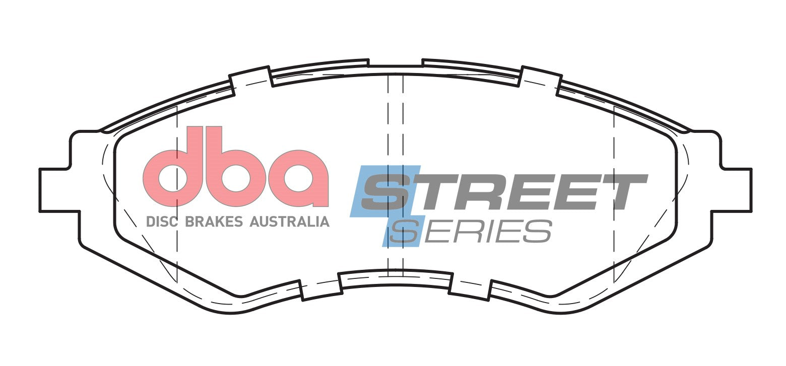 DB1347SS - DBA Street Series Brake Pads; Front