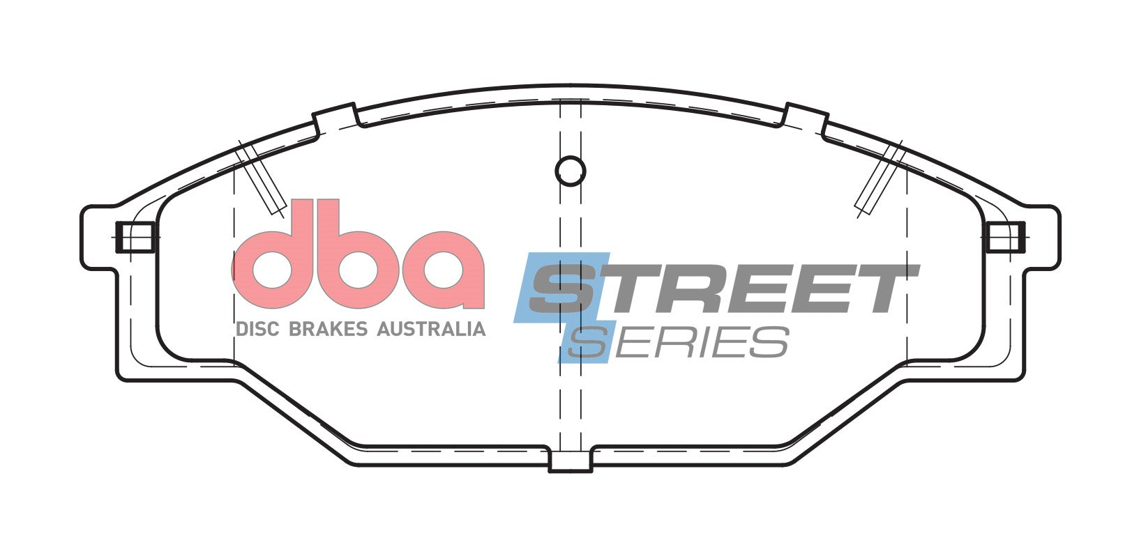 DB1350SS - DBA Street Series Brake Pads; Front