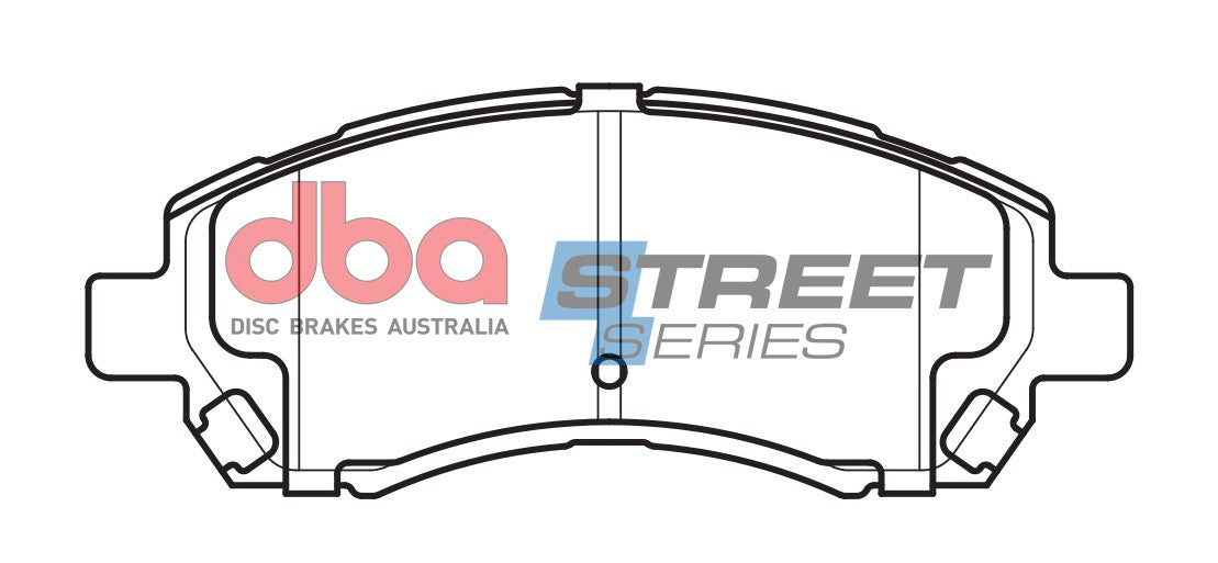 DB1363SS - DBA Street Series Brake Pads; Front