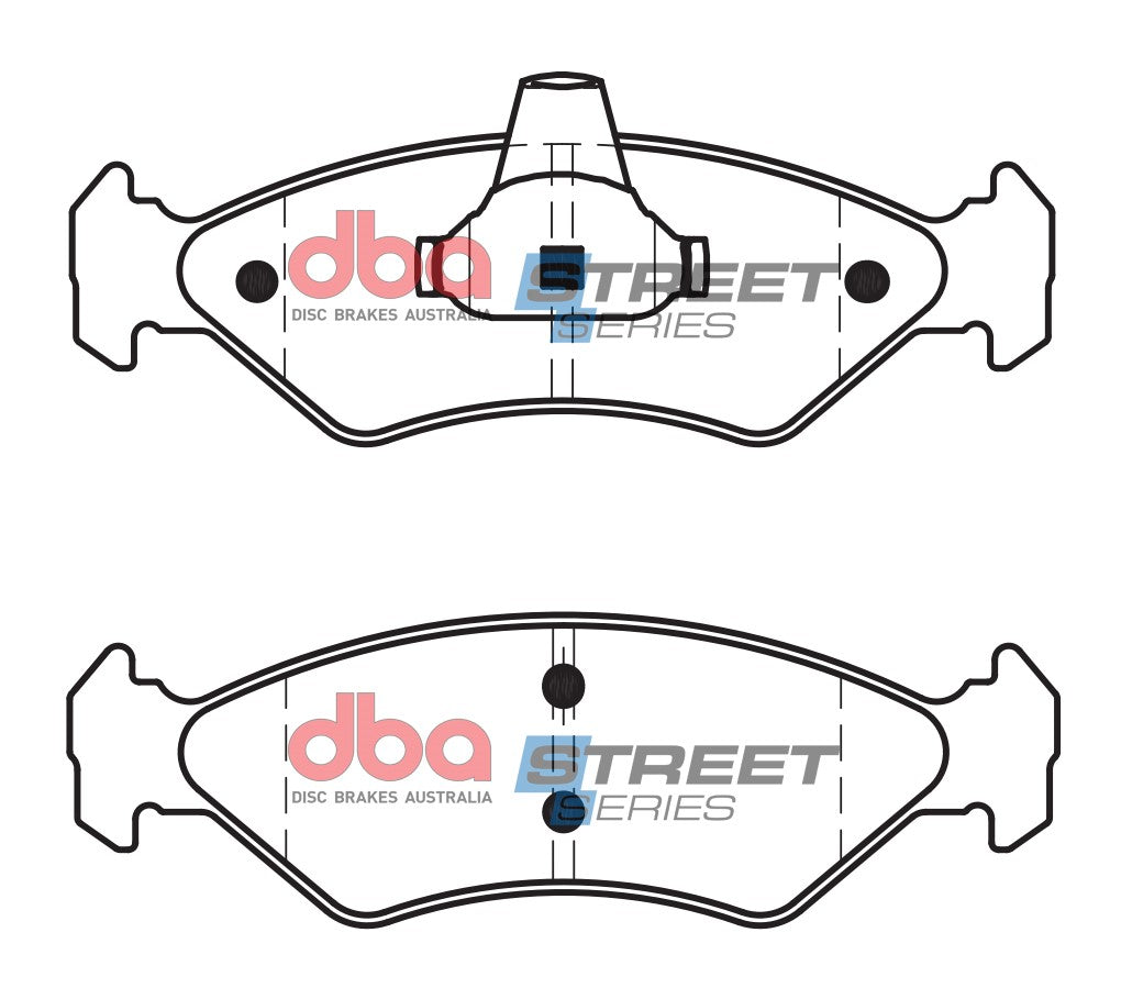 DB1373SS - DBA Street Series Brake Pads; Front