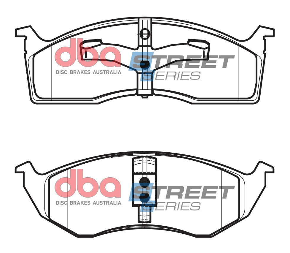 DB1374SS - DBA Street Series Brake Pads; Front