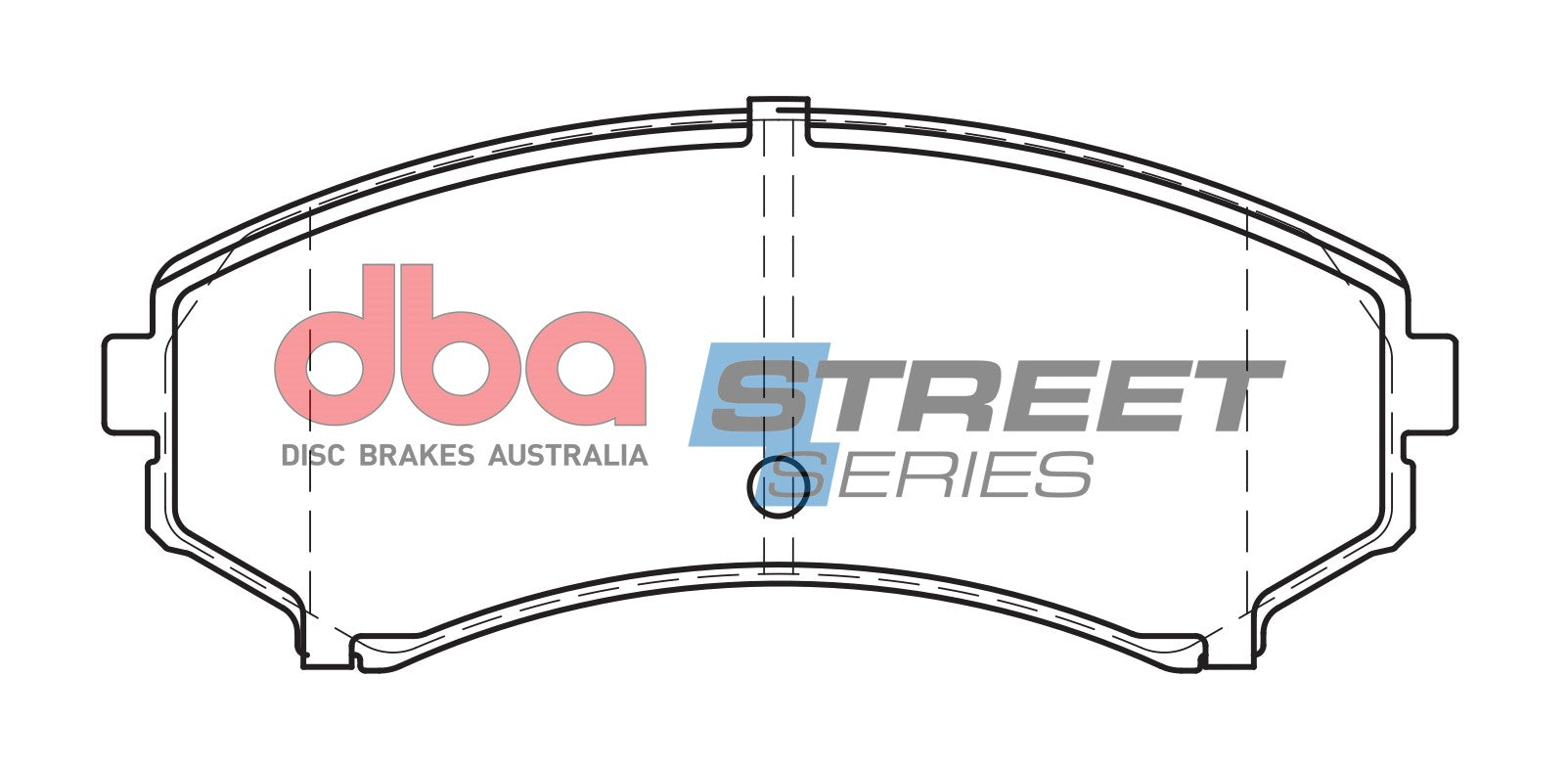 DB1388SS - DBA Street Series Brake Pads; Front