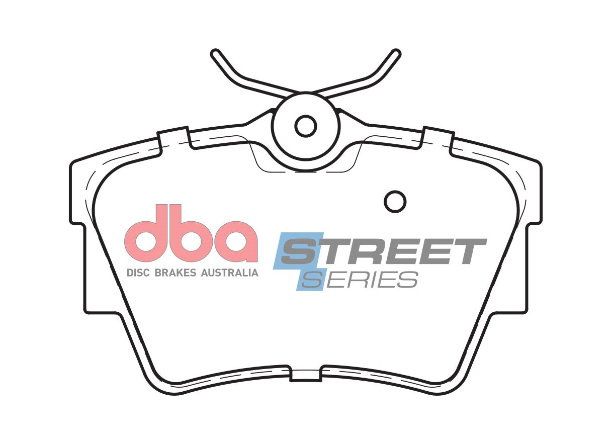 DB1389SS - DBA Street Series Brake Pads; Rear