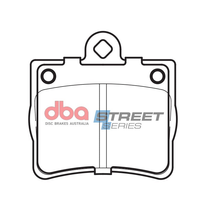 DB1418SS - DBA Street Series Brake Pads; Rear