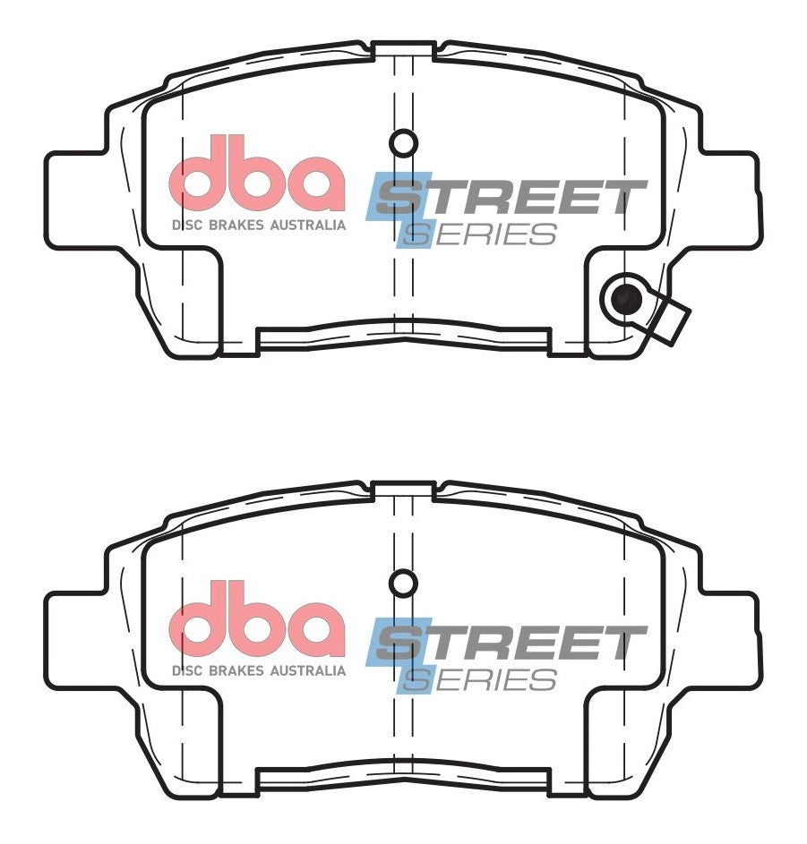 DB1422SS - DBA Street Series Brake Pads; Front