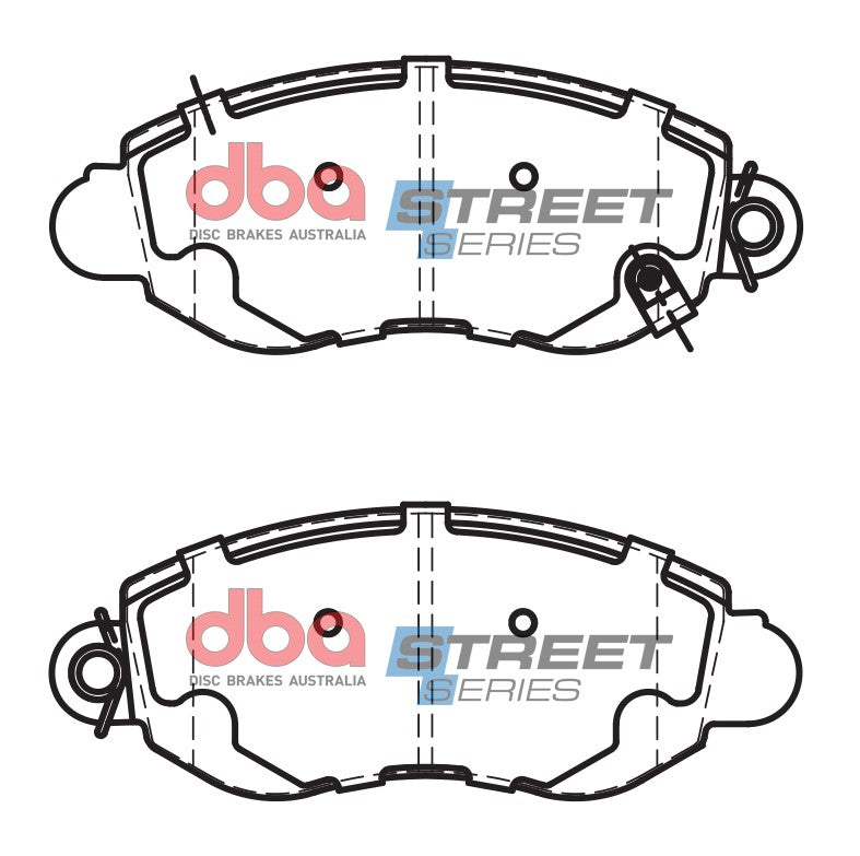 DB1436SS - DBA Street Series Brake Pads; Front
