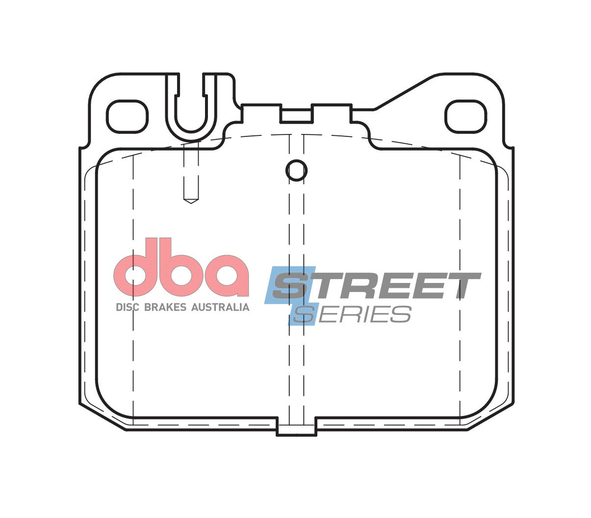 DB143SS - DBA Street Series Brake Pads; Front