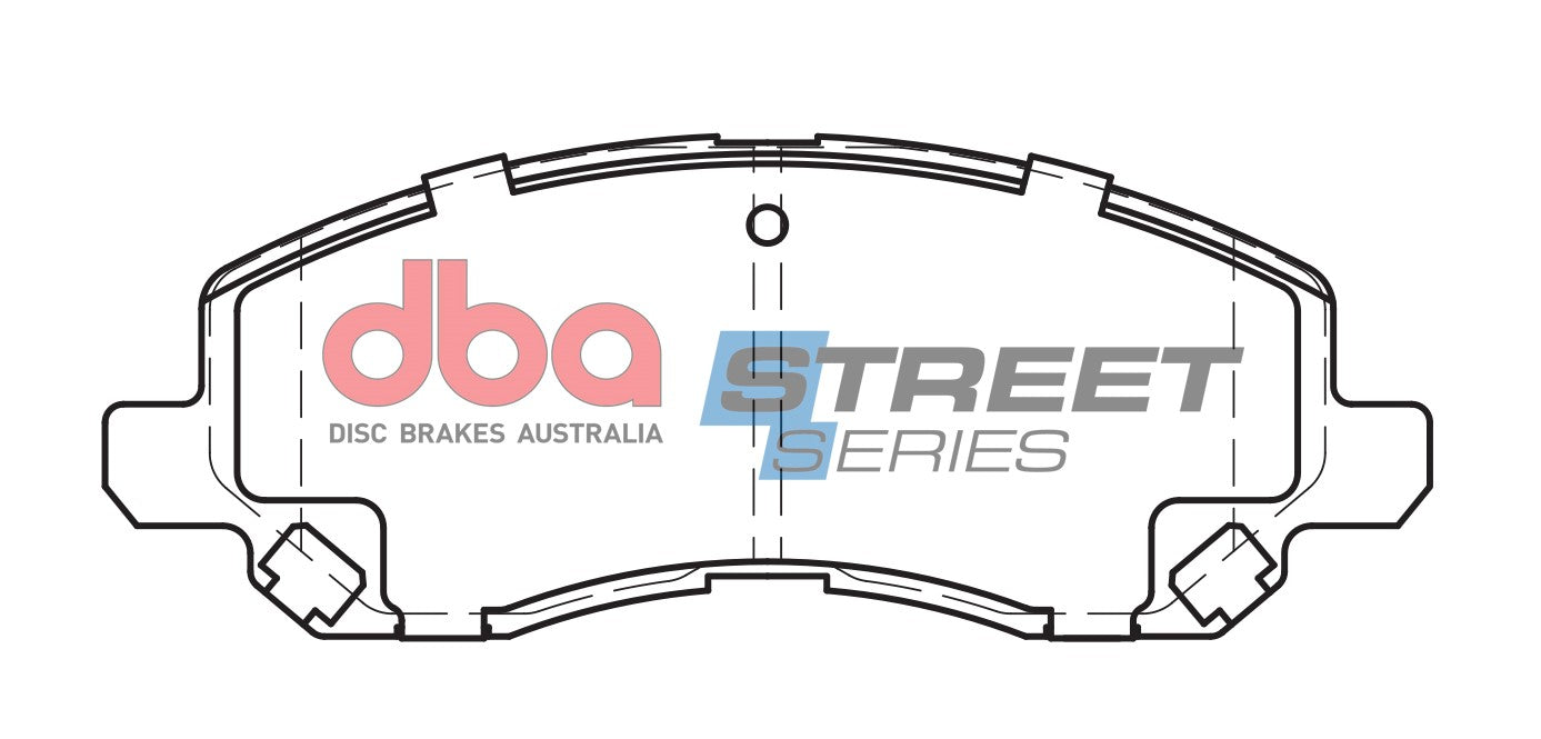 DB1441SS - DBA Street Series Brake Pads; Front