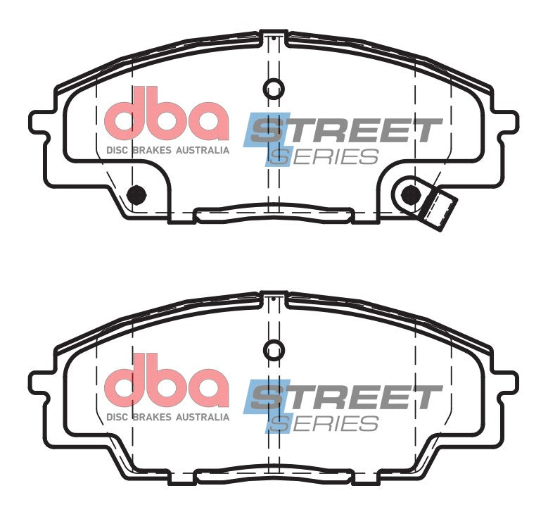 DB1452SS - DBA Street Series Brake Pads; Front