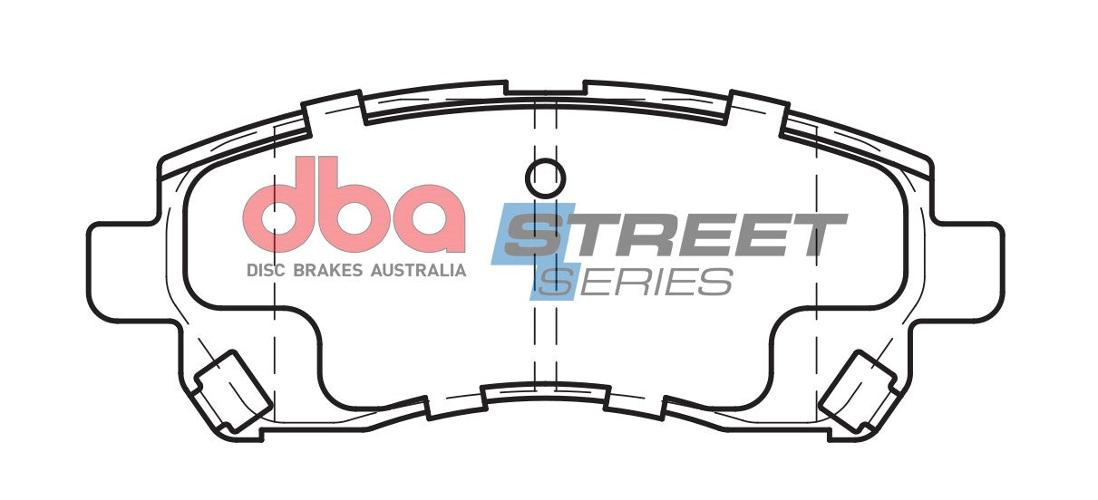 DB1460SS - DBA Street Series Brake Pads; Front