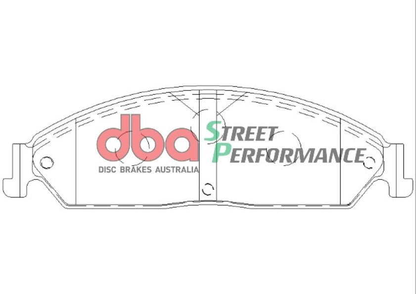 DB1473SP - DBA Street Performance Brake Pads; Front