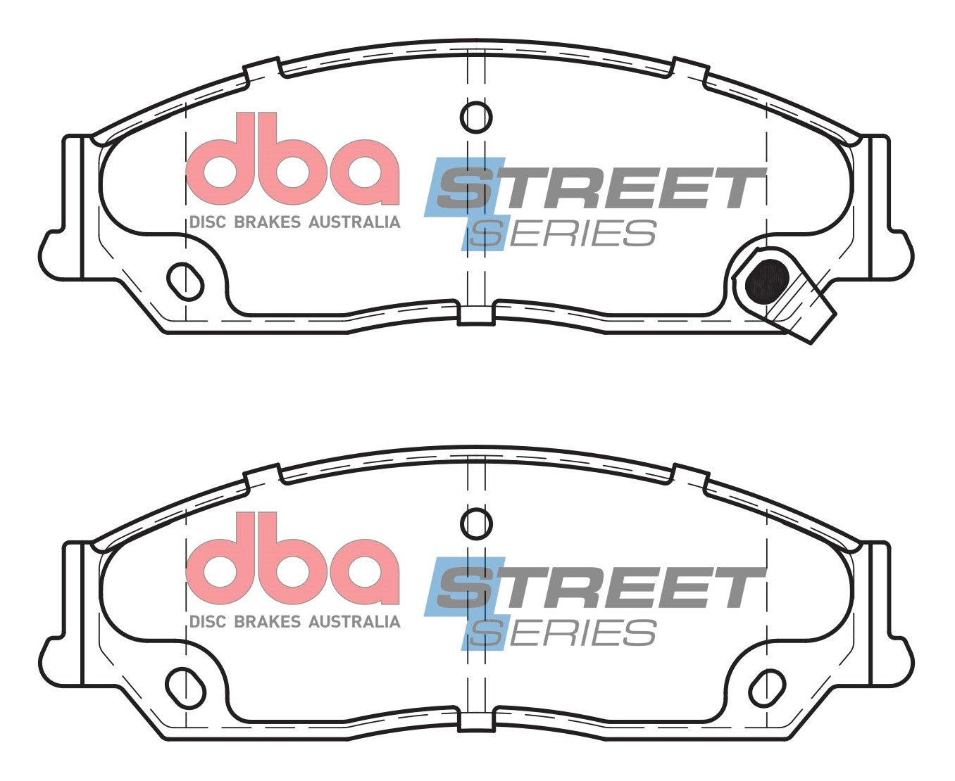 DB1474SS - DBA Street Series Brake Pads; Front