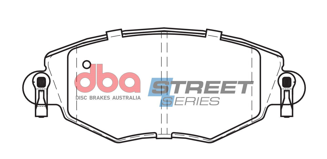 DB1479SS - DBA Street Series Brake Pads; Front