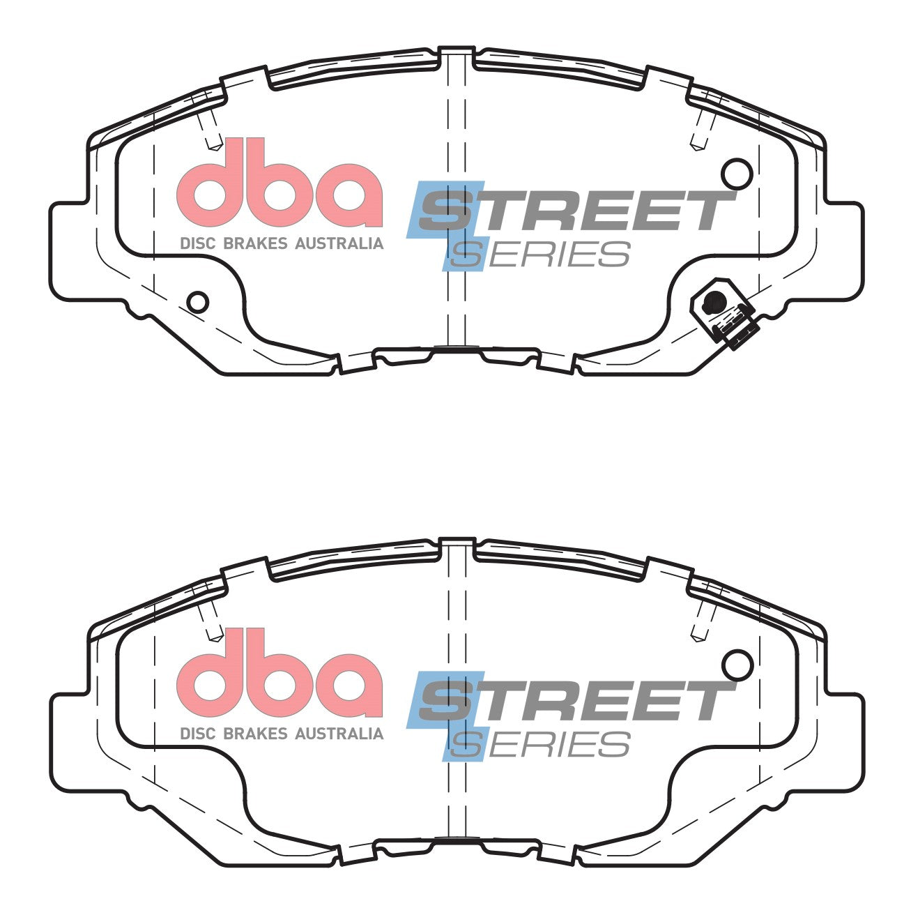 DB1481SS - DBA Street Series Brake Pads; Front