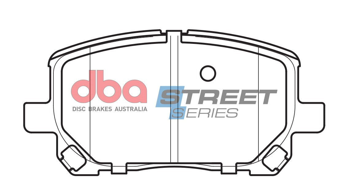 DB1487SS - DBA Street Series Brake Pads; Front