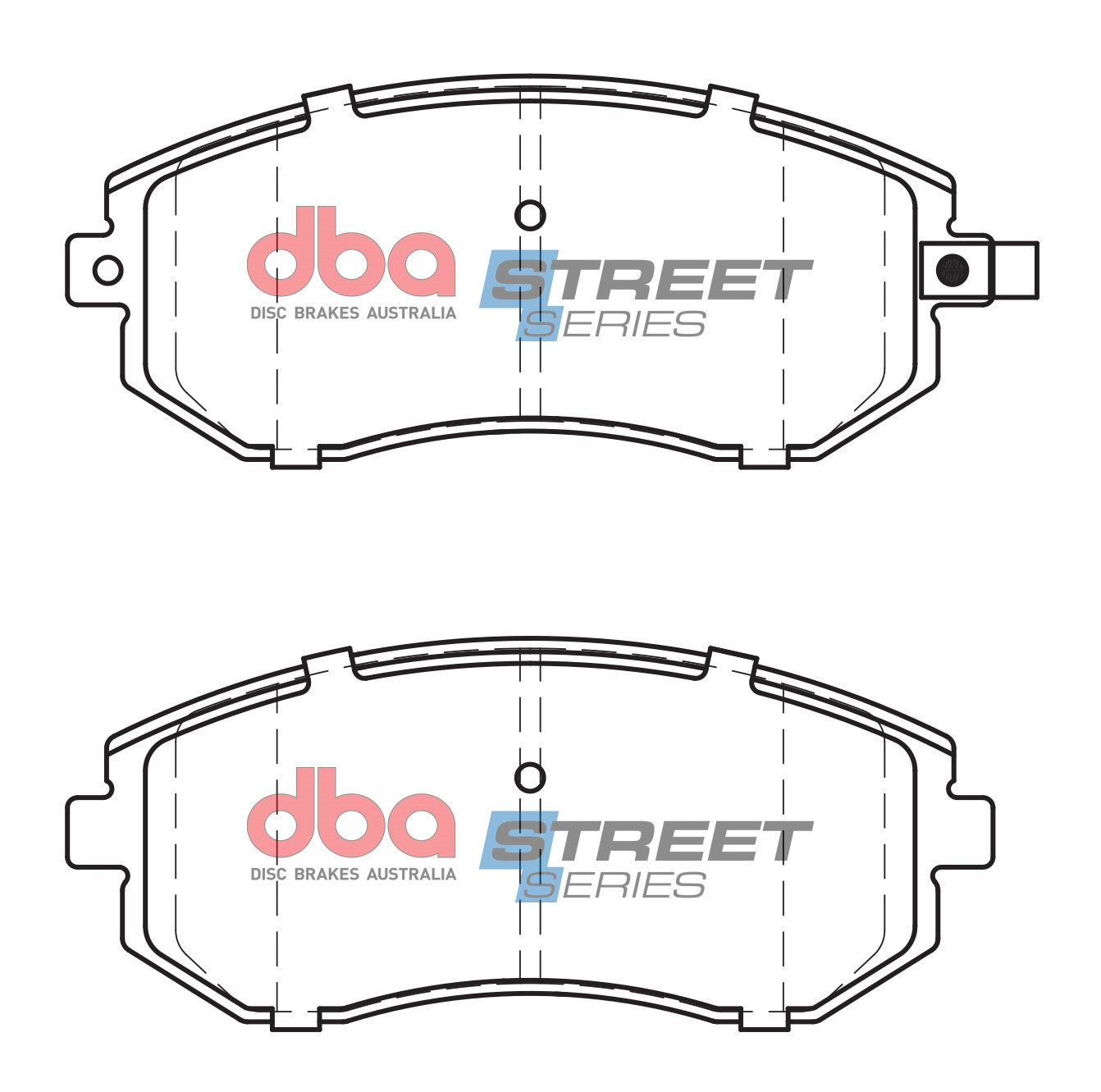 DB1491SS - DBA Street Series Brake Pads; Front