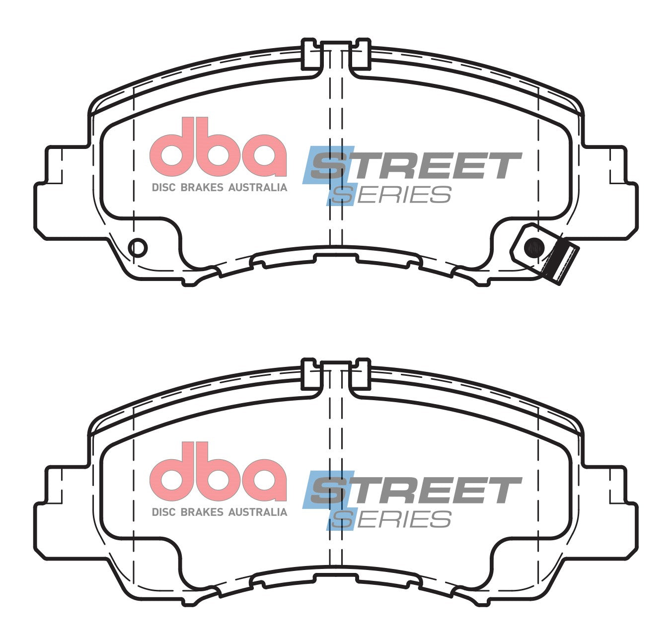 DB15048SS - DBA Street Series Brake Pads; Front