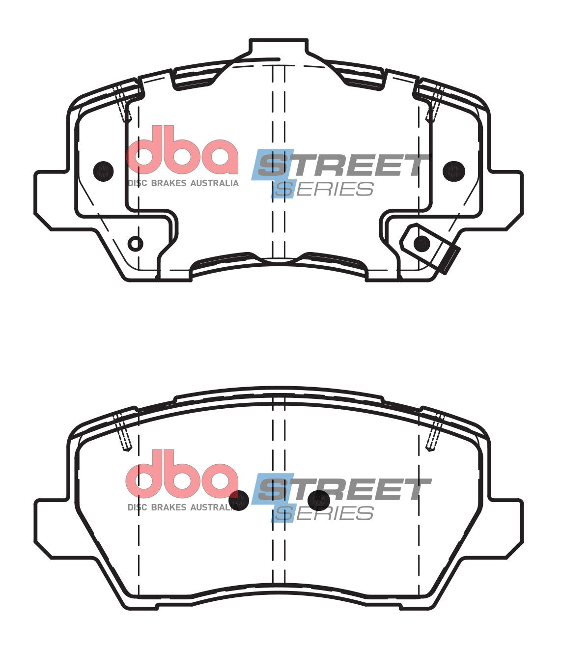 DB15056SS - DBA Street Series Brake Pads; Front